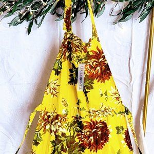 April Cornell Floral Kitchen Apron - NWT